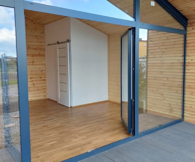 Wizualizacja: Barn 35 - parterowy z fasadą