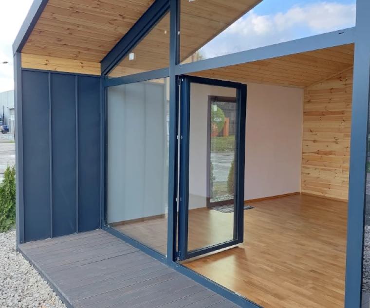 Wizualizacja: Barn 35 - parterowy z fasadą