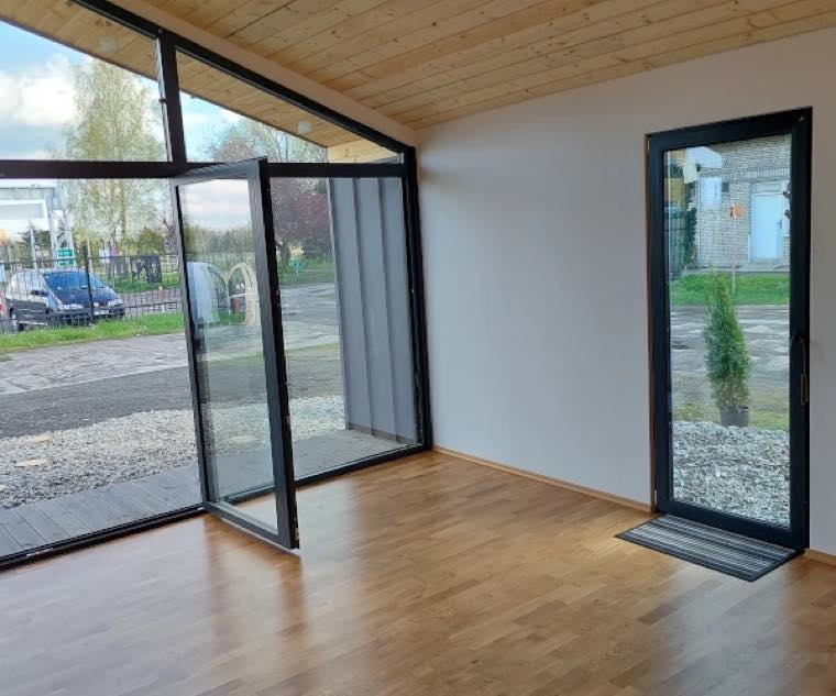 Wizualizacja: Barn 35 - parterowy z fasadą