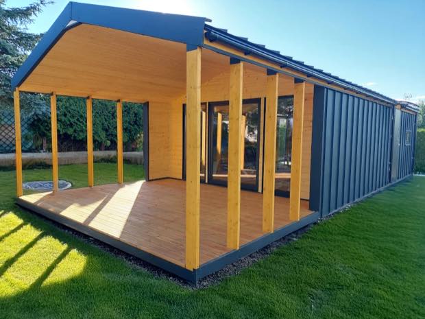 Wizualizacja: Barn 35 - parterowy z tarasem