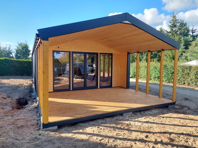 Wizualizacja: Barn 35 - parterowy z tarasem