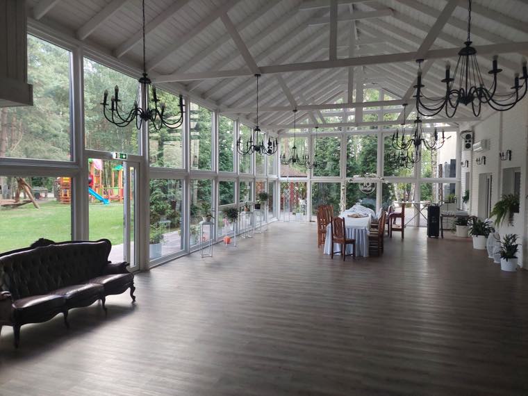 Wizualizacja: Sala bankietowo-restauracyjna